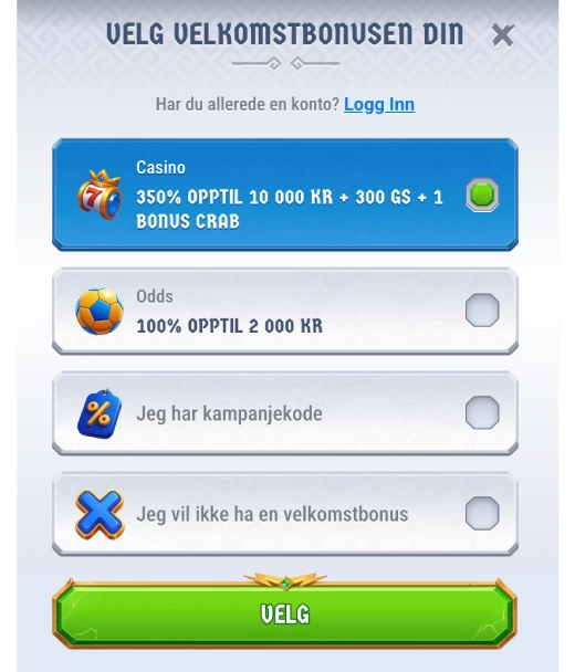 Registrering